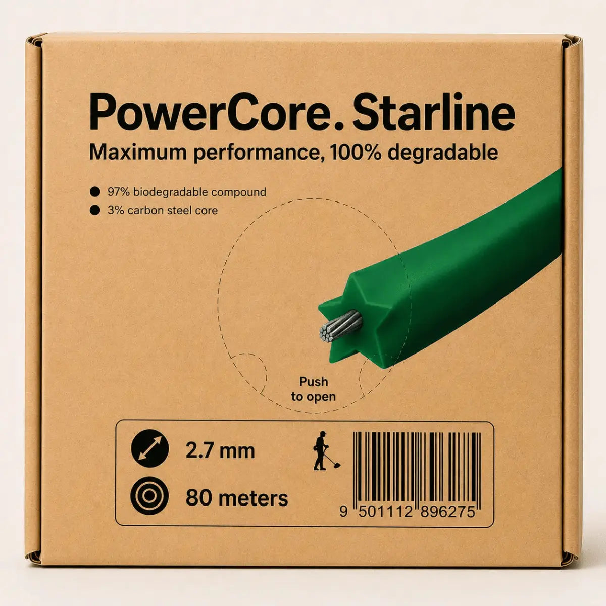 PowerCore Starline Trimmerdraad - 2.7 mm - Greenable B.V.