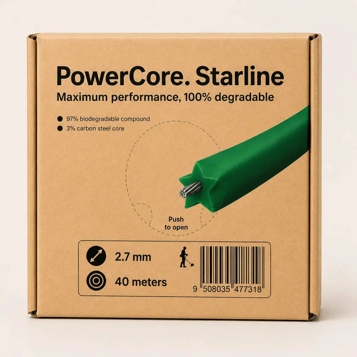 PowerCore Starline Trimmerdraad - 2.7 mm - Greenable B.V.